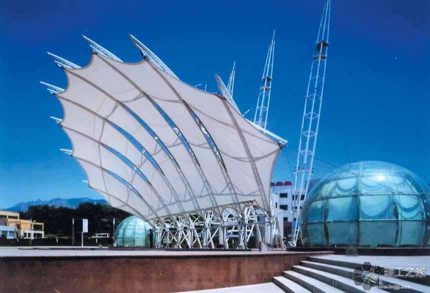 即墨车棚膜结构网架