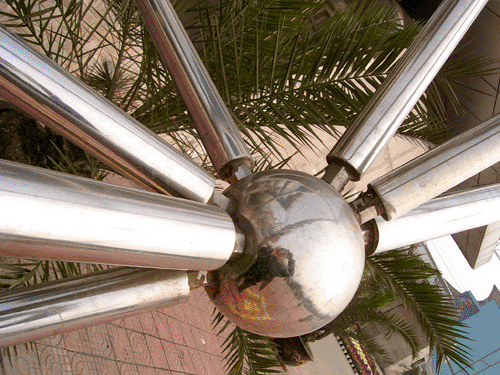 即墨不锈钢螺栓球网架