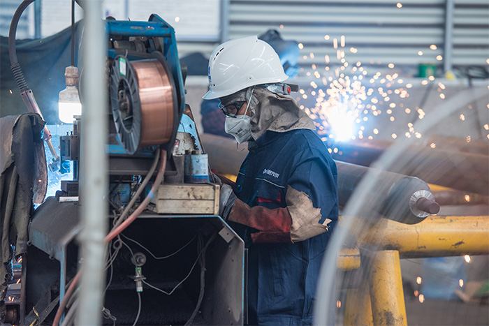 即墨网架焊接车间